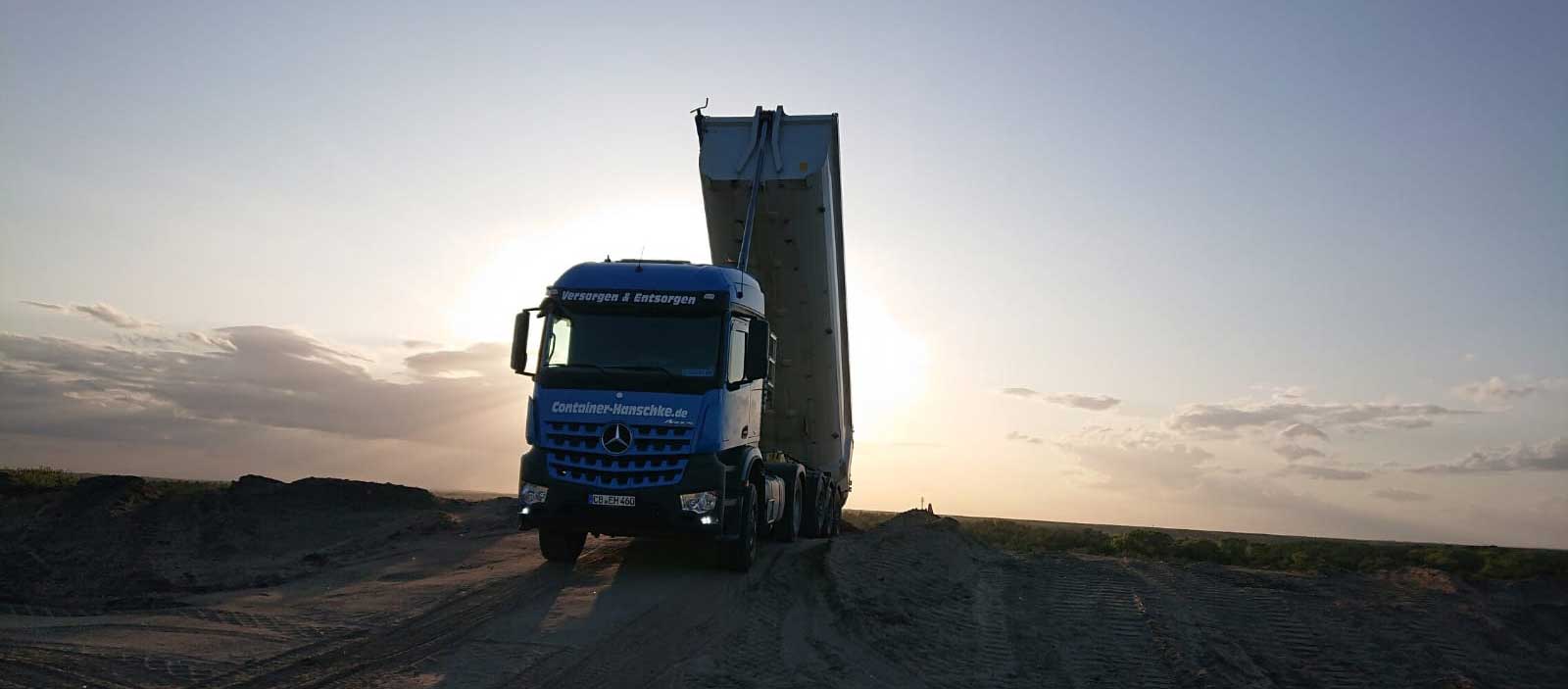 Dienstleistung: Volumentransporte